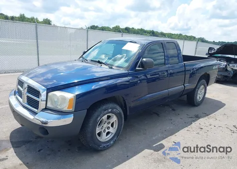 2005 Dodge Dakota Slt из США, поврежденный, VIN 1D7HW42N35S166791